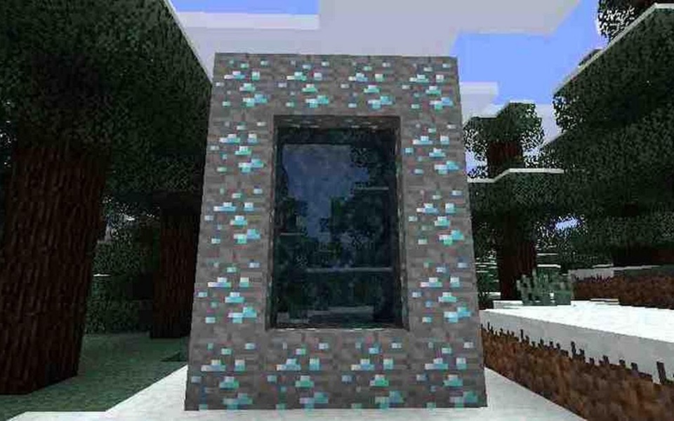 Portal Teletransporter Minecraft - Preview 3