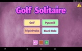 Golf Solitaire screenshot 1