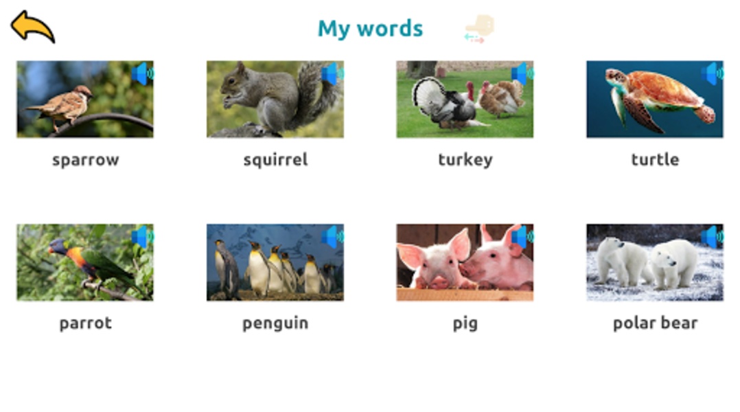 Learn Animal Names in English 1.0.8 Snaps 4