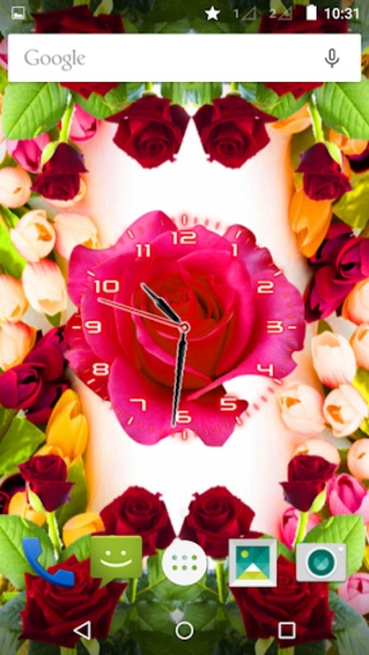 Rose Flower Clock - Preview 4