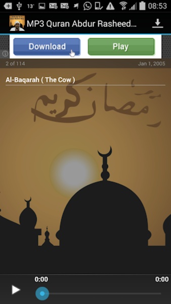 MP3 Quran Abdur Rasheed Soofy - Preview 2