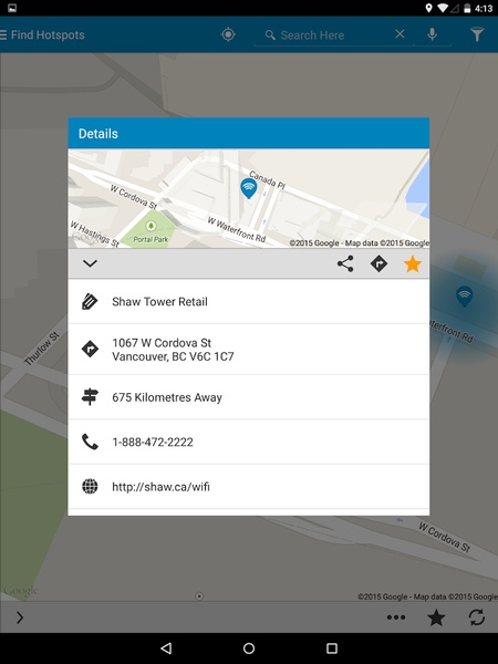 Shaw Go WiFi Finder - Preview 5
