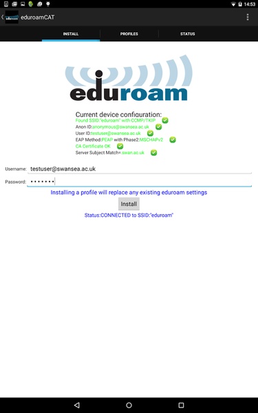 eduroamCAT - Preview 4