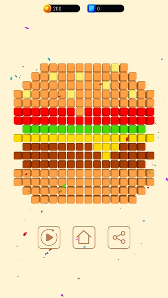 Cubes Art - Assemble object unique puzzle - Preview 7