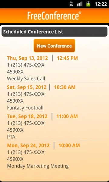FreeConference Mobile (Old) - Preview 1