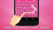 Fancy Pink Keyboard screenshot 4