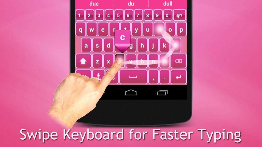 Fancy Pink Keyboard - Preview 4
