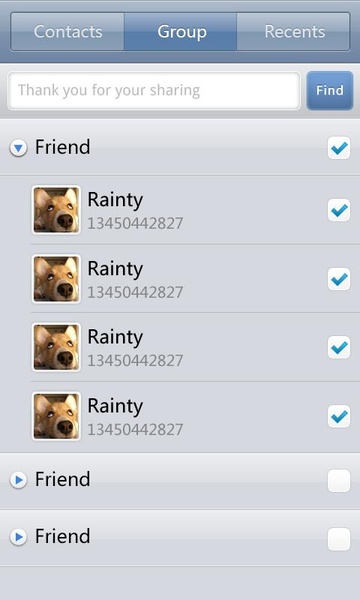 GO SMS Pro Grey Theme - Preview 6