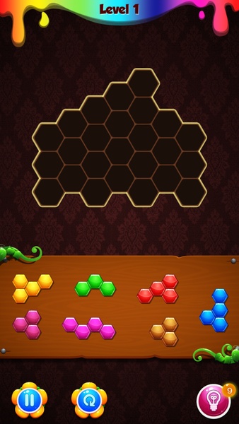 Hexa color Puzzle - Preview 2