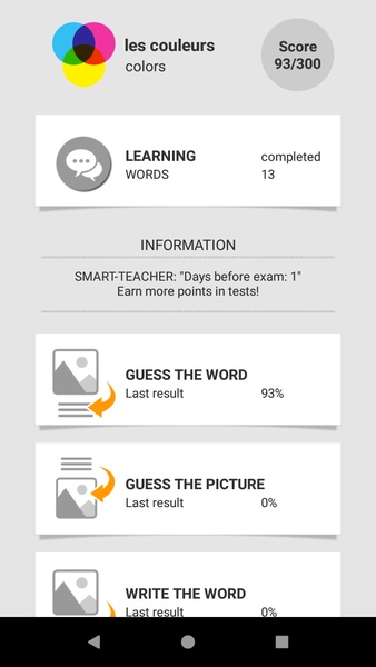 Learn French words with SMART-TEACHER - Preview 8