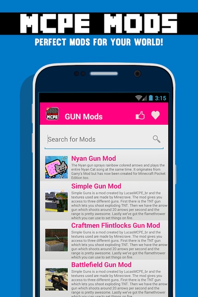 GUN MOD MCPE - Preview 5