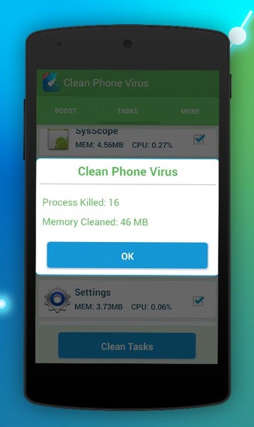 Clean Phone Virus - Preview 1