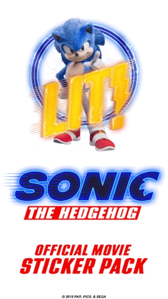 Official Sonic Movie Stickers - Preview 6