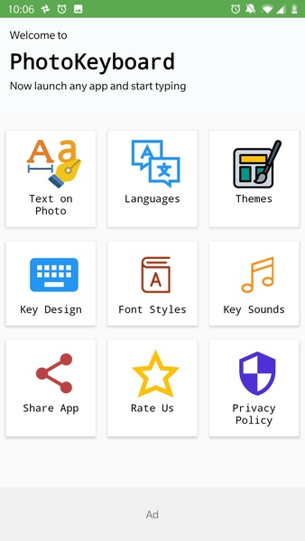 My Photo Keyboard - Emoji keyboard - Preview 1