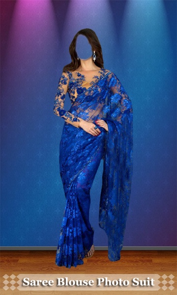 Saree Blouse Photo Suit - Preview 1