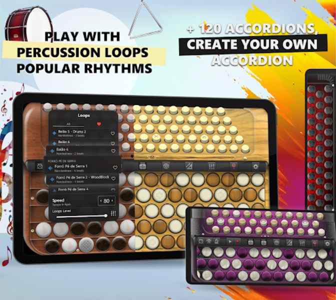 Android Button Accordion - Preview 3