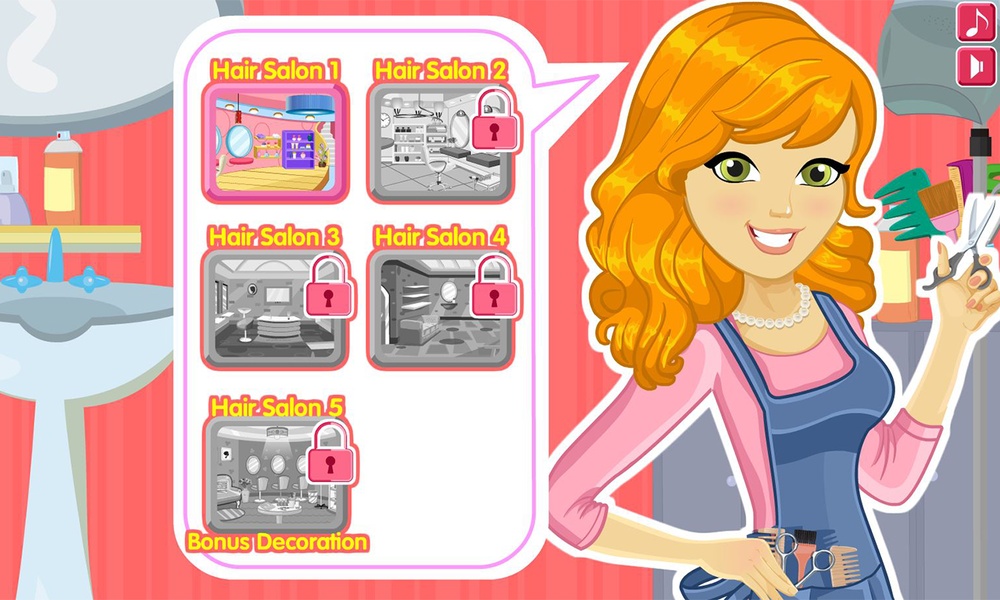 Clean up hair salon - Preview 1