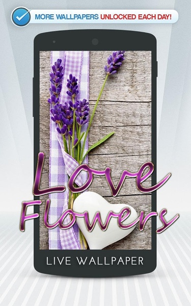 Love Flowers Live Wallpaper - Preview 8