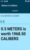 Meters to Calibers screenshot 4