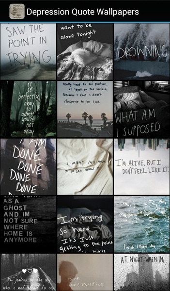 Depression Quote Wallpapers - Preview 1
