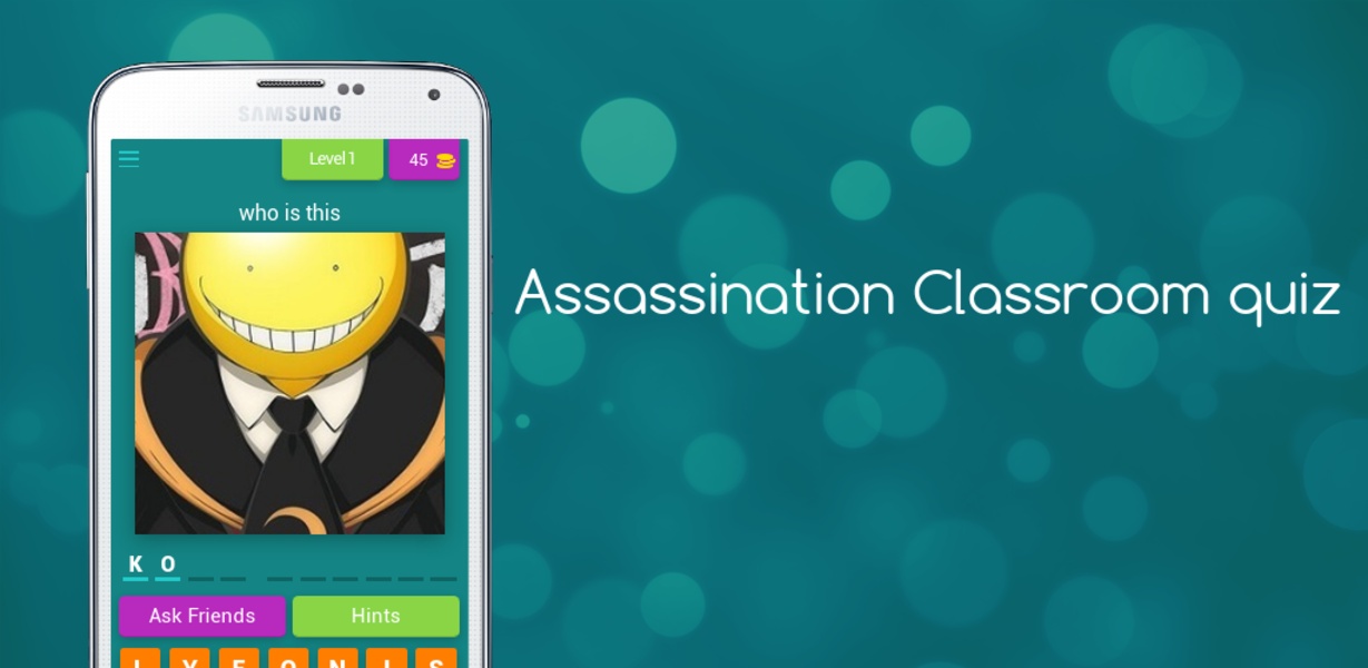 Assassination Classroom quiz - Preview 1