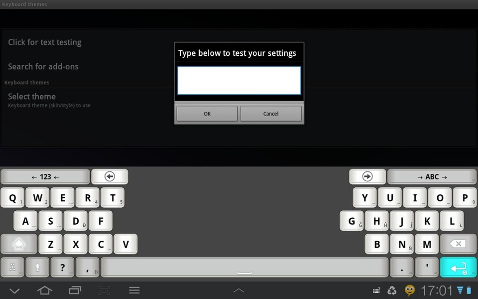 Classic PC AnySoftKeyboard Theme - Preview 2