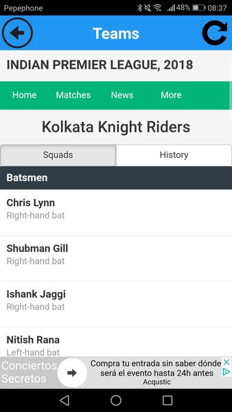 IPL Live Score 2018 | Schedule,Teams,Score - Preview 2