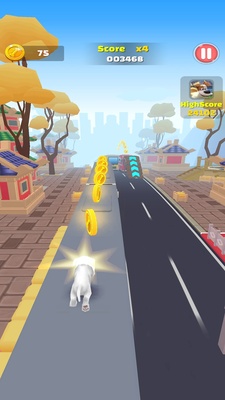 Subway Dog Run 3D screenshot 3