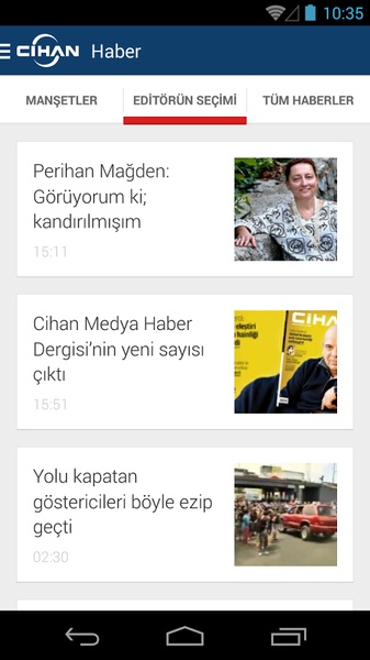 Cihan Android - Preview 4