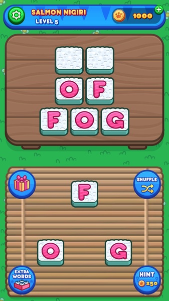 Sushi Cat: Word Search Game - Preview 4