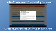 ContactSync trial screenshot 3