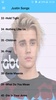 Justin Bieber-Songs Offline (46 songs) screenshot 4