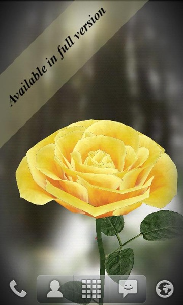 3D Rose Live Wallpaper Free - Preview 2