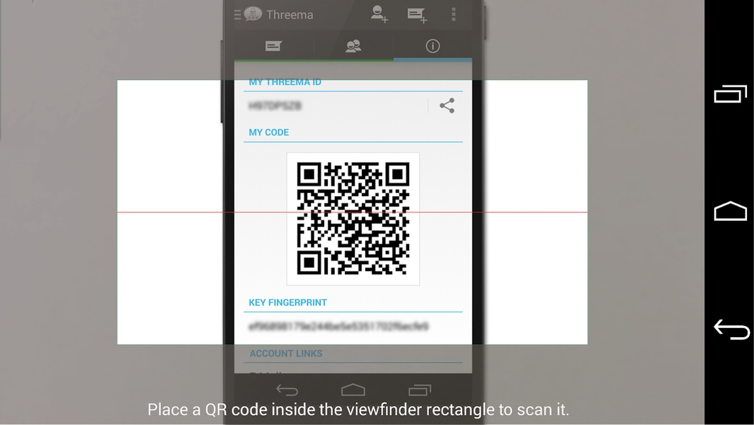 Threema QR Scanner Plugin - Preview 1