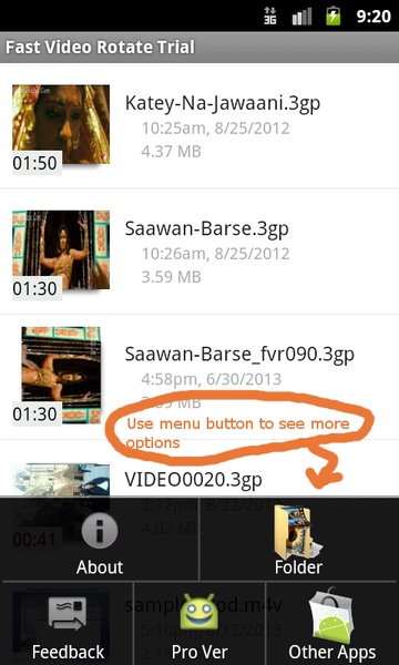 Fast Video Rotate Trial - Preview 1