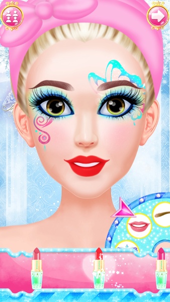 Princesa das Fadas Maquiagem : Spa, maquiagem e vestir-se jogo