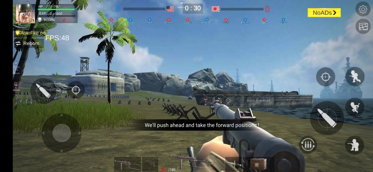 Pacific War Iwo Jima:WW2 FPS - Preview 3