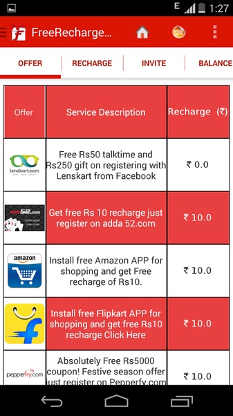 Free Recharge Deals - Preview 7