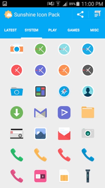 Sunshine Icon Pack - Preview 4