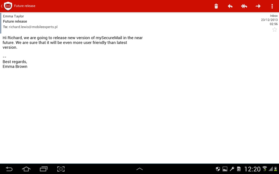 mySecureMail - Preview 11