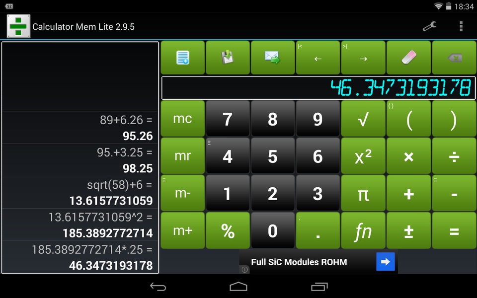 Calculator Mem Lite - Preview 11