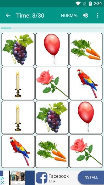 Brain game. Picture Match - Preview 2