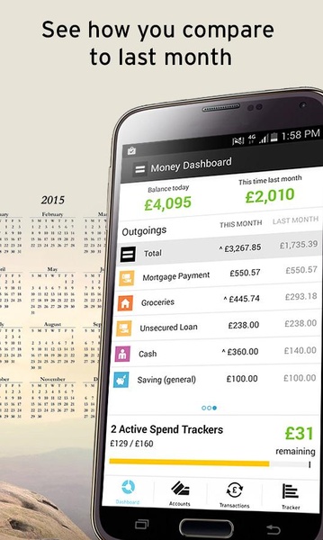 Money Dashboard - Preview 4