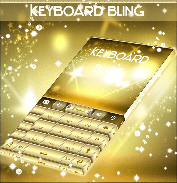 Bling GO Keyboard - Preview 2