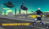 Flying UFO Robot Game:Alien SpaceShip Battle screenshot 17