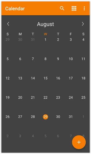 Simple Calendar - Preview 2