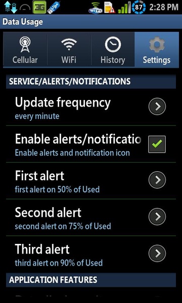 Data Usage - Preview 1