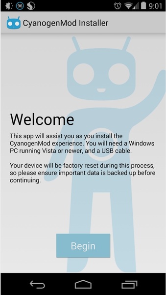 CyanogenMod Installer - Preview 1