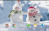 Snowman Live Wallpaper screenshot 2