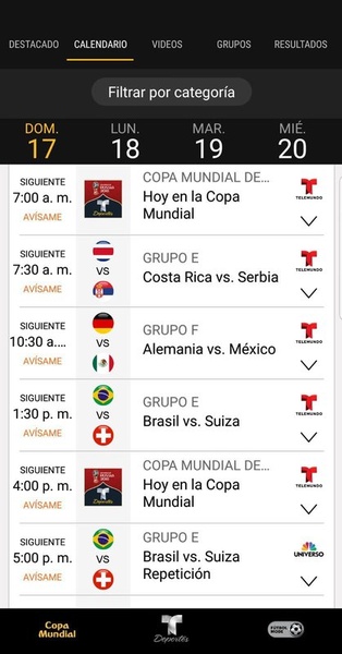 Telemundo Deportes: En Vivo::Appstore for Android